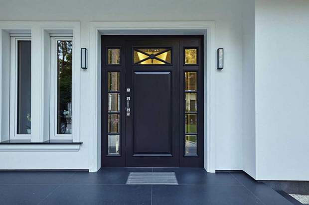 bespoke timber entrance door London UK