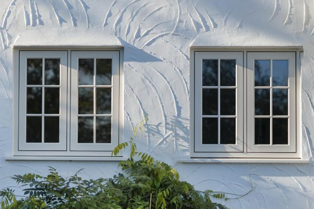 casement timber windows timber London UK white nw3